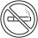 Prohibido fumar icon
