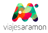 logotipo viajes aramon